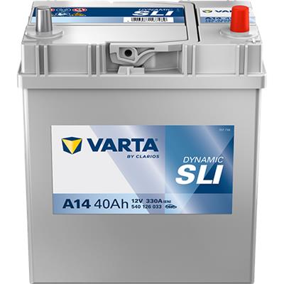 VARTA 540126033K262 Číslo výrobce: 540126033. EAN: 4016987167489.