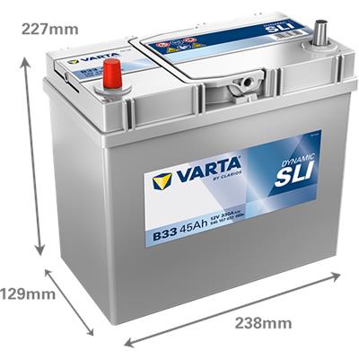 VARTA 545157033K262 Číslo výrobce: 545157033. EAN: 4016987167540.