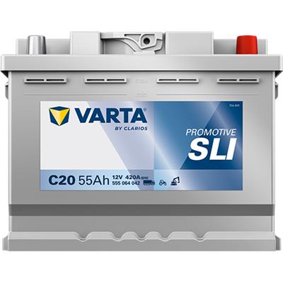 VARTA 555064042K182 Číslo výrobce: 555064042. EAN: 4016987166581.