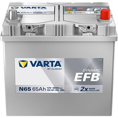 VARTA 565501065K262 Číslo výrobce: 565501065. EAN: 4016987167274.