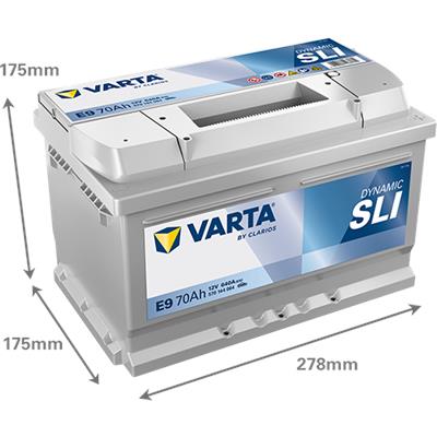 VARTA 570144064K262 Číslo výrobce: 570144064. EAN: 4016987167779.
