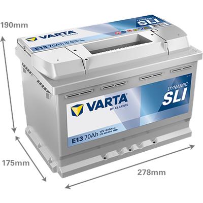 VARTA 570409064K262 Číslo výrobce: 570409064. EAN: 4016987167786.