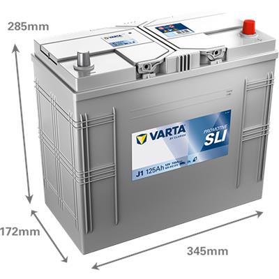 VARTA 625012072K182 Číslo výrobce: 625012072. EAN: 4016987166499.