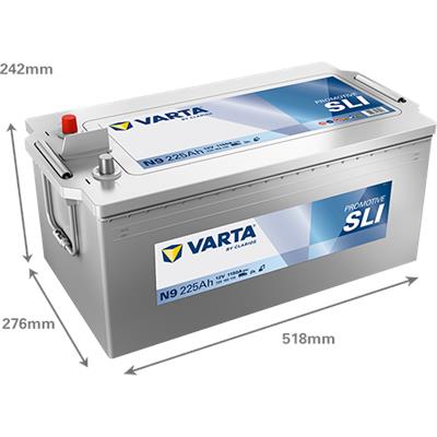 VARTA 725103115K182 Číslo výrobce: 725103115. EAN: 4016987166253.