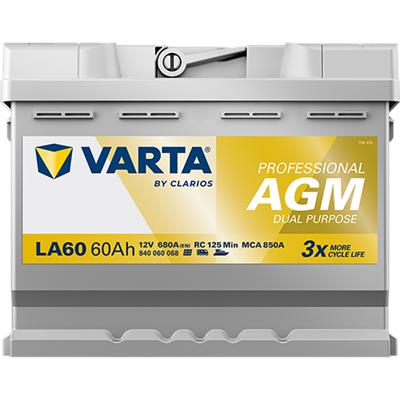 VARTA 840060068K312 Číslo výrobce: 840060068. EAN: 4016987166970.
