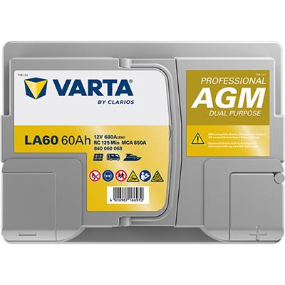 VARTA 840060068K312 Číslo výrobce: 840060068. EAN: 4016987166970.