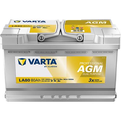 VARTA 840080080K312 Číslo výrobce: 840080080. EAN: 4016987166994.