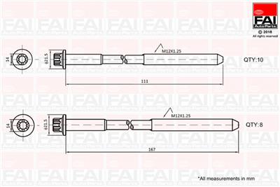 FAI AutoParts B2124 EAN: 5027049323933.