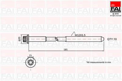 FAI AutoParts B2129 EAN: 5027049370432.