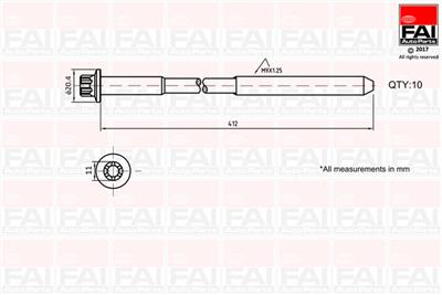 FAI AutoParts B292 EAN: 5027049017900.