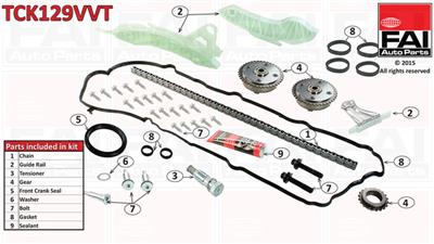 FAI AutoParts TCK129VVT EAN: 5027049304963.