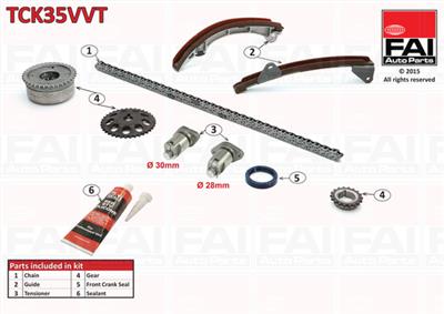 FAI AutoParts TCK35VVT EAN: 5027049304505.