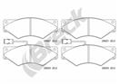 BRECK 29001 00 902 10 - Sada brzdových platničiek, vždy 4 kusy v sade