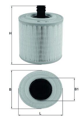 MAHLE ORIGINAL LX 3015/14 Číslo výrobce: 72402075. EAN: 4009026957233.