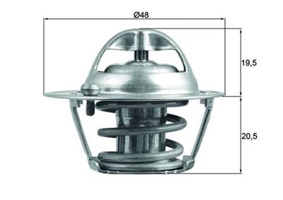 MAHLE ORIGINAL TX 204 82D Číslo výrobce: 72409667. EAN: 4009026958742.