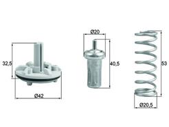 MAHLE ORIGINAL TX 183 80D