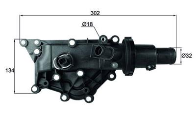 MAHLE ORIGINAL TH 59 89 Číslo výrobce: 72417711. EAN: 4009026962725.