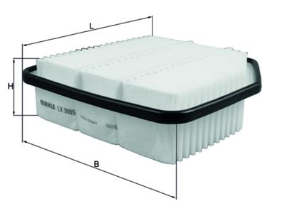 MAHLE ORIGINAL LX 3005 Číslo výrobce: 70533788. EAN: 4009026829967.