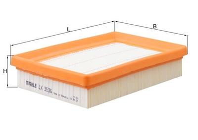 MAHLE ORIGINAL LX 3536 Číslo výrobce: 72344460. EAN: 4009026931165.