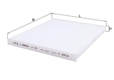 MAHLE ORIGINAL LA 1159 Číslo výrobce: 72416167. EAN: 4009026962800.