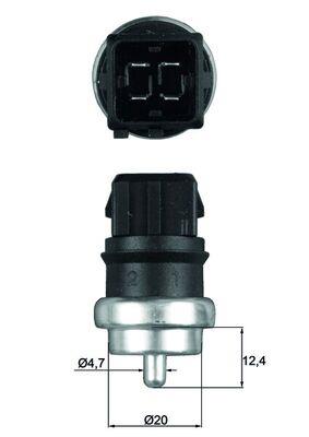 MAHLE ORIGINAL TSE 14 Číslo výrobce: 72421170. EAN: 4009026964583.