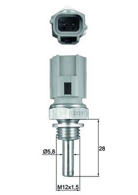 MAHLE ORIGINAL TSE 27 Číslo výrobce: 72421489. EAN: 4009026964781.