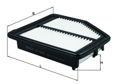 MAHLE ORIGINAL LX 4241 Číslo výrobce: 72420474. EAN: 4009026964262.