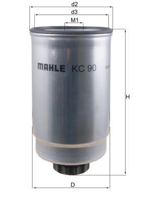 MAHLE ORIGINAL KC 90 Číslo výrobce: 79617184. EAN: 4009026059852.