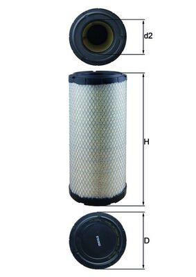 MAHLE ORIGINAL LX 1241 Číslo výrobce: 76564728. EAN: 4009026308417.