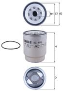 MAHLE ORIGINAL KC 491D