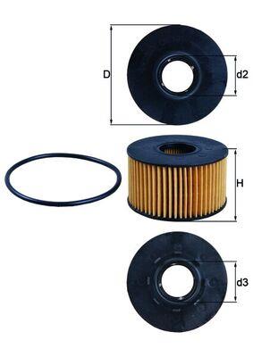 MAHLE ORIGINAL OX 191D Číslo výrobce: 78463150. EAN: 4009026107171.