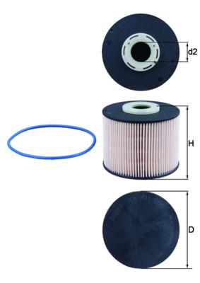 MAHLE ORIGINAL KX 331D Číslo výrobce: 70526524. EAN: 4009026750223.