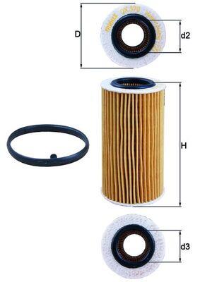 MAHLE ORIGINAL OX 370D1 Číslo výrobce: 70539401. EAN: 4009026834091.