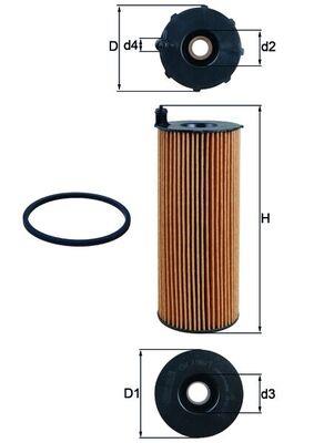 MAHLE ORIGINAL OX 196/1D Číslo výrobce: 76630412. EAN: 4009026406137.