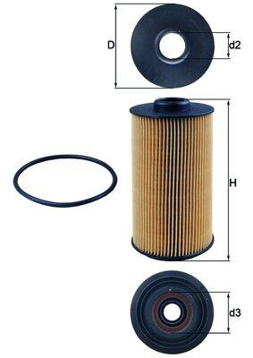 MAHLE ORIGINAL OX 152/1D Číslo výrobce: 78504409. EAN: 4009026201619.