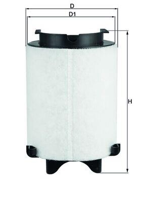 MAHLE ORIGINAL LX 1566/1 Číslo výrobce: 70319994. EAN: 4009026508176.