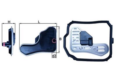 MAHLE ORIGINAL HX 148D Číslo výrobce: 72437243. EAN: 4009026968420.