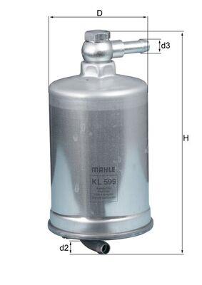 MAHLE ORIGINAL KL 599 Číslo výrobce: 70383771. EAN: 4009026719466.