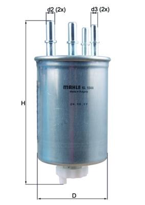 MAHLE ORIGINAL KL 1044 Číslo výrobce: 72437173. EAN: 4009026968369.