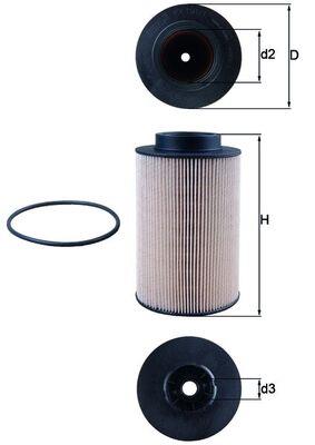 MAHLE ORIGINAL KX 191/1D Číslo výrobce: 70316371. EAN: 4009026507803.