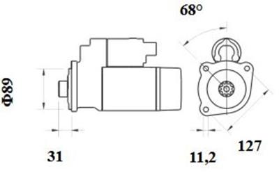 MAHLE ORIGINAL MS 779 Číslo výrobce: 11139625. EAN: 3838922364132.