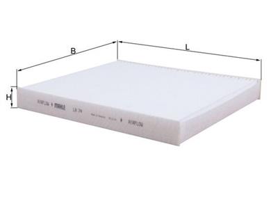 MAHLE ORIGINAL LA 74 Číslo výrobce: 76417950. EAN: 4009026506578.