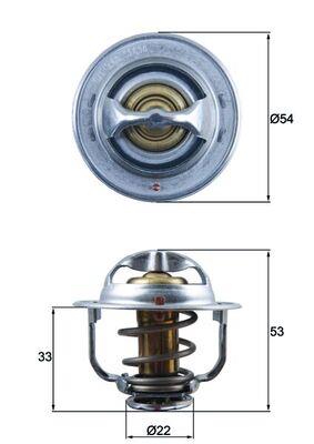 MAHLE ORIGINAL TX 179 89D Číslo výrobce: 72405902. EAN: 4009026957684.