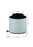 MAHLE ORIGINAL LX 2092D