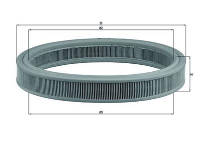 MAHLE ORIGINAL LX 332 Číslo výrobce: 77490345. EAN: 4009026006283.
