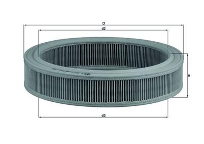 MAHLE ORIGINAL LX 202 Číslo výrobce: 77024797. EAN: 4009026000946.