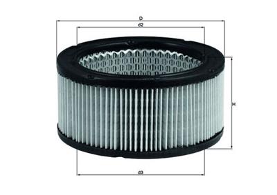 MAHLE ORIGINAL LX 213 Číslo výrobce: 77715410. EAN: 4009026001066.