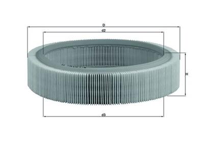 MAHLE ORIGINAL LX 317 Číslo výrobce: 78124760. EAN: 4009026001479.