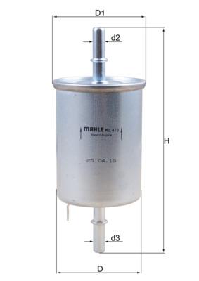 MAHLE ORIGINAL KL 470 Číslo výrobce: 76832513. EAN: 4009026507339.