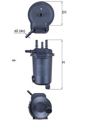MAHLE ORIGINAL KL 600D Číslo výrobce: 70385058. EAN: 4009026720431.